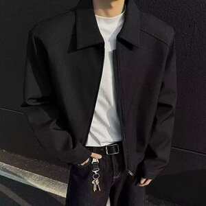 【网60】25短款垫肩拉链夹克立体百搭A079-6620-P61图片