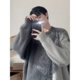 【网91】针织衫男毛衣外套毛绒毛衣A079-MY7205-P59，男装针织衫/毛衣，电商A079