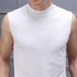 [003]男士马夹背心无袖t恤男半高A079-T183-P20，男装背心/马甲，电商A079
