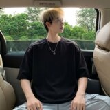 [003]圆领短袖T恤男潮流宽松时尚休闲半袖A079-D923-P28，男装T恤，电商A079