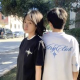 [003]情侣宽松短袖T恤A079-3293-P30，男装T恤，电商A079
