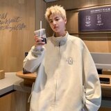 【网6】秋冬款外套宽松2025防风潮男棒球服A079-W16-P62，女装短外套，电商A079