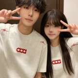 [003]情侣宽松短袖T恤A079-3295-P35，男装T恤，电商A079