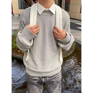 【网图有货11】混纺圆领毛衣男A079-MY512-P51图片