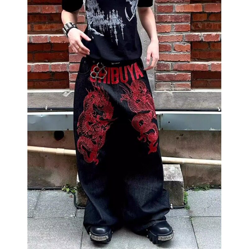 【119】2025日系慵懒百搭新款简约牛仔裤气质原A079-7081-P54,男装牛仔裤,电商A079