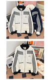【网图有货】条纹撞色户外夹克男秋A079-W116-54，男装夹克，电商A079