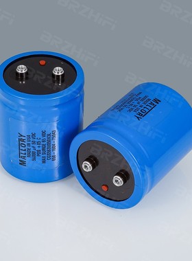 美国摩罗利 MALLORY CGS系列 50V 56000UF 螺丝脚发烧音频电容