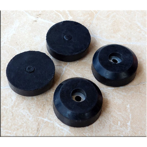 脚钉 防震Φ40X16mm高的橡胶机脚 一套4个