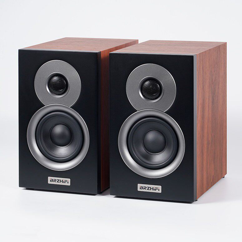 4寸二分频发烧hifi无源书架桌面音箱高音通透清晰低音深邃 DL40