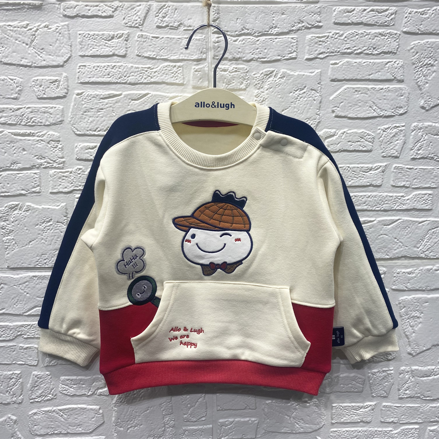 阿路和如冬款男童棉韩版