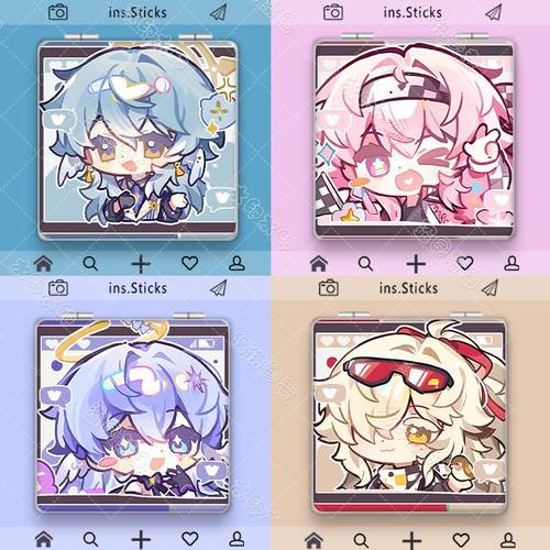 知更鸟崩铁星铁星期日周边镜子