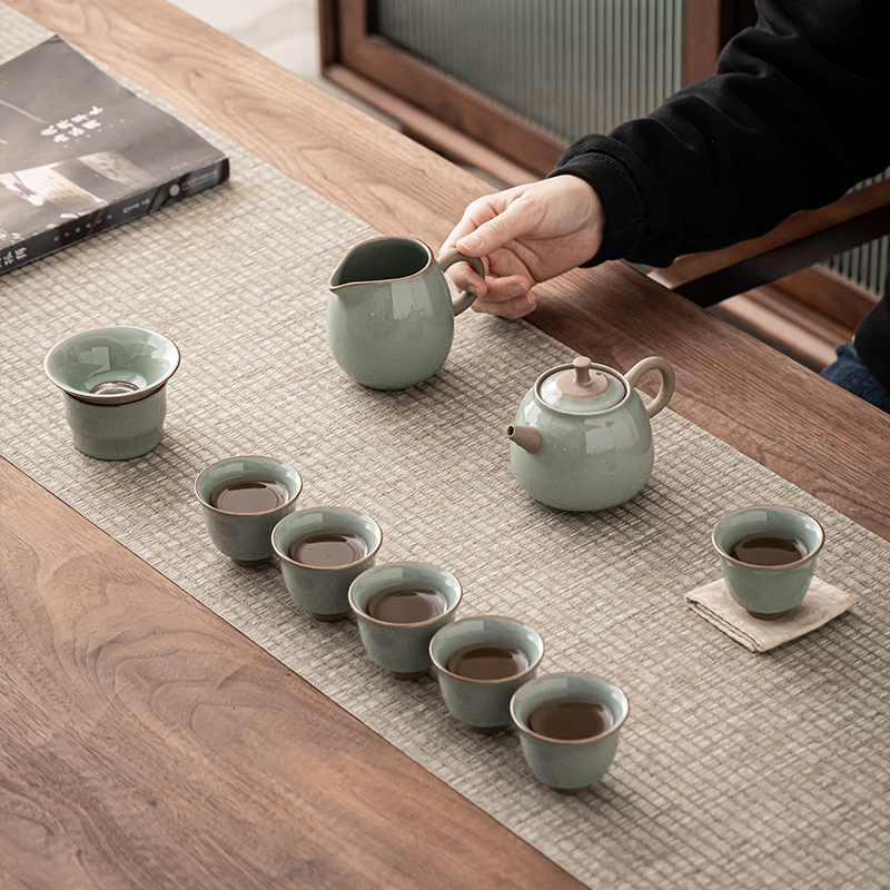哥窑功夫茶具茶具套装陶瓷