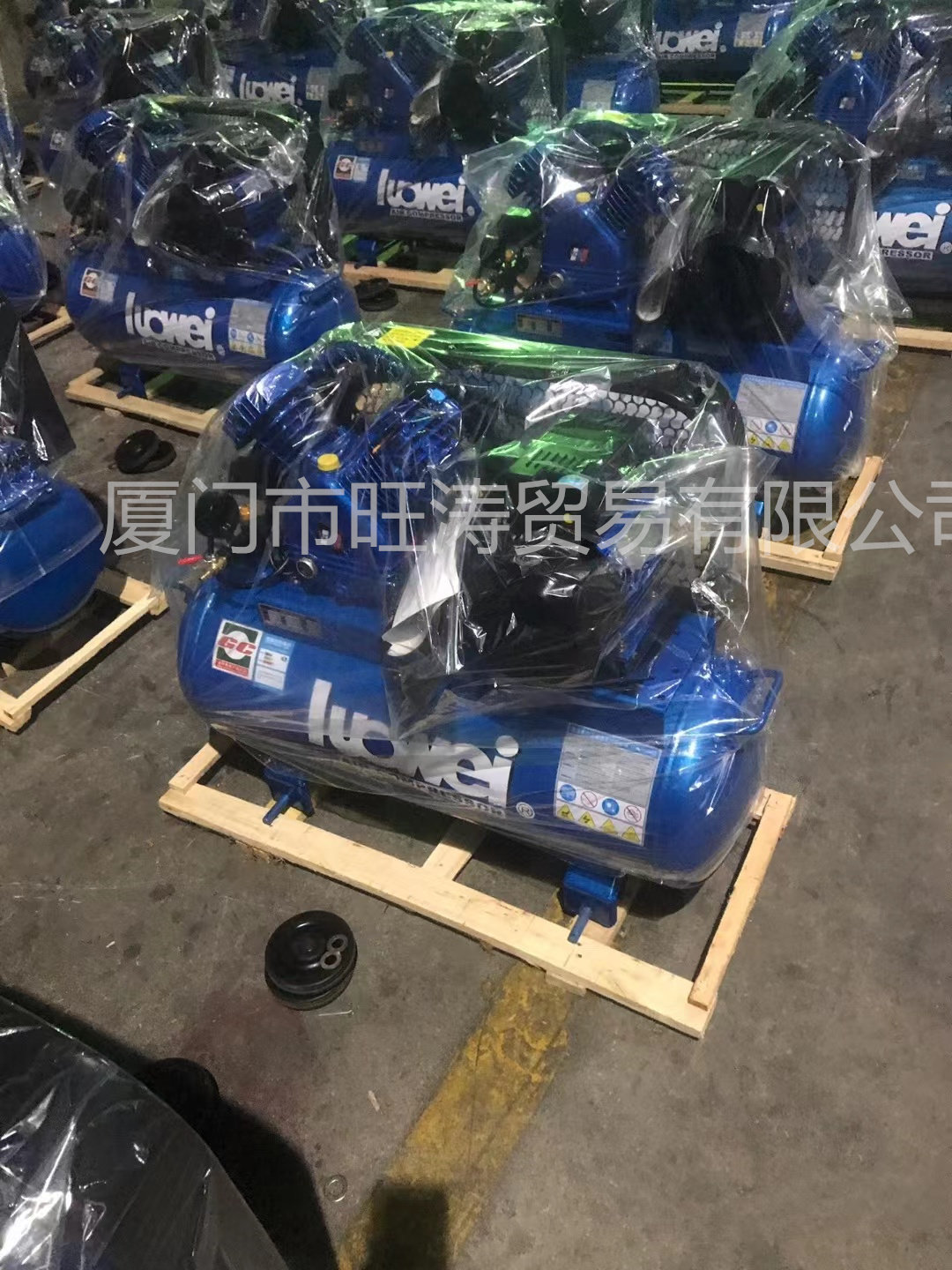 罗威活塞式空压机v0.17/8(1.5kw/2hp)力达干燥机空气电动滤芯