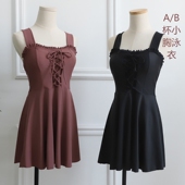 泳衣女分体裙式 泡温泉游泳衣 小胸钢托聚拢遮肚显瘦保守平角大码