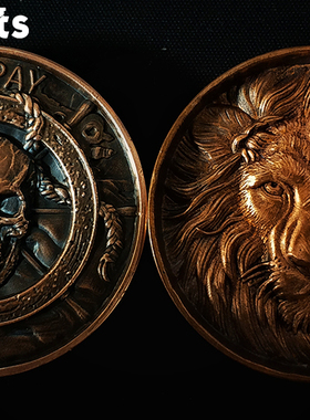 清仓特惠处理纪念币兔年3D浮雕北欧海妖EDC忘忧石硬币手里把玩件