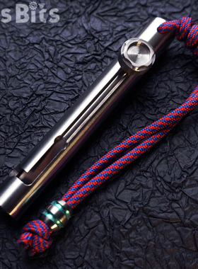 钛合金撬棍防身用品合法金属短棍酷棍钥匙扣edc伸缩小刀古巴藤