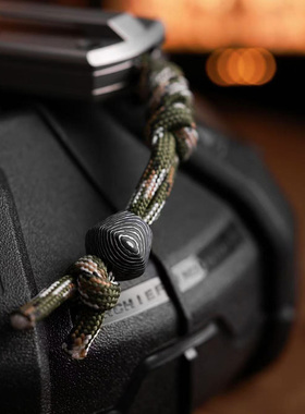 北山物志EDC刀坠立陶宛进口铜碳马陶瓷碳马伞绳伞坠DIY手链吊坠