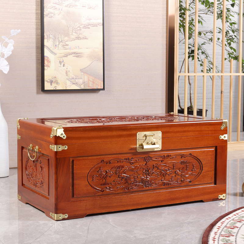 香樟木箱衣儲物衣箱婚嫁箱雕花實木收納結婚樟木箱子年年有余在類目 住宅傢俱, 箱類, 衣箱中 - 來自Buy2taobao.com提供專業的淘寶代購服務