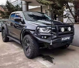 五十铃dmax改装前杠 牧游侠前杠竞技杠皮卡越野防撞杠前护杠锰钢