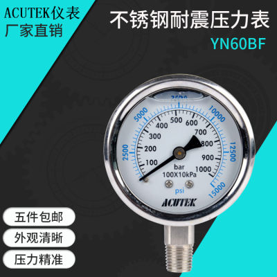 acutek出口1000barnpt1压力表