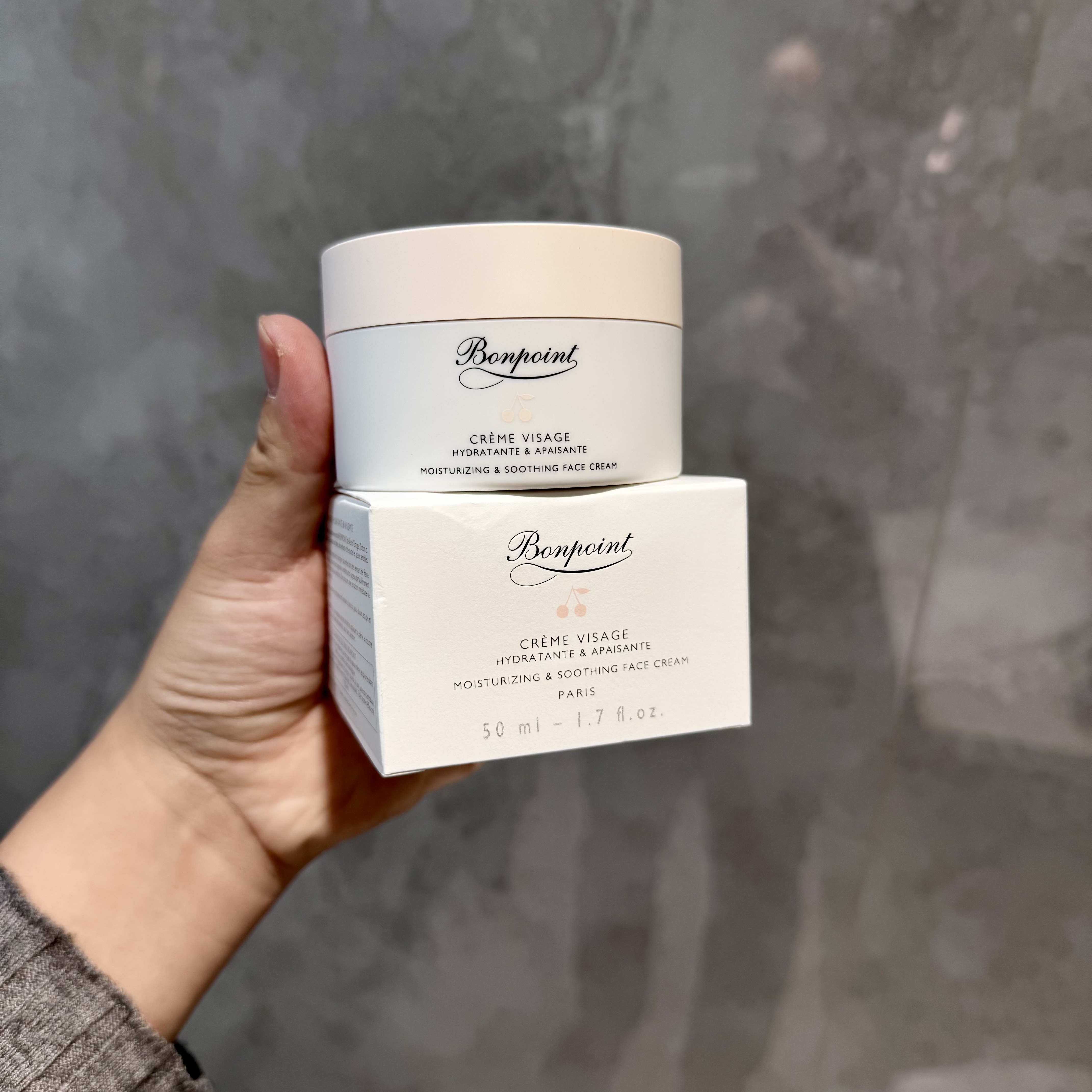 BONPOINT/BP挚爱小樱桃儿童面霜50ml宝宝敏感肌保湿润肤补水舒缓