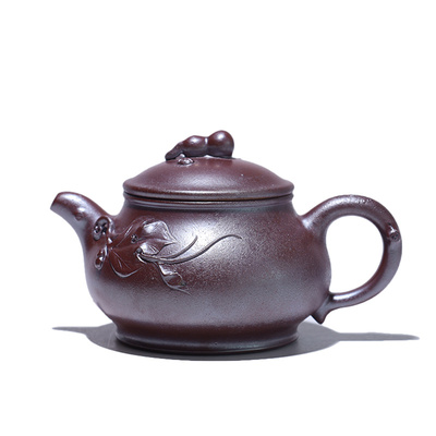 大吉羊柴烧宜兴手工茶壶