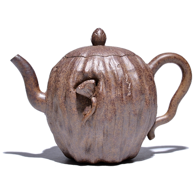 吉羊龙窑柴烧纯手工翡翠紫砂壶