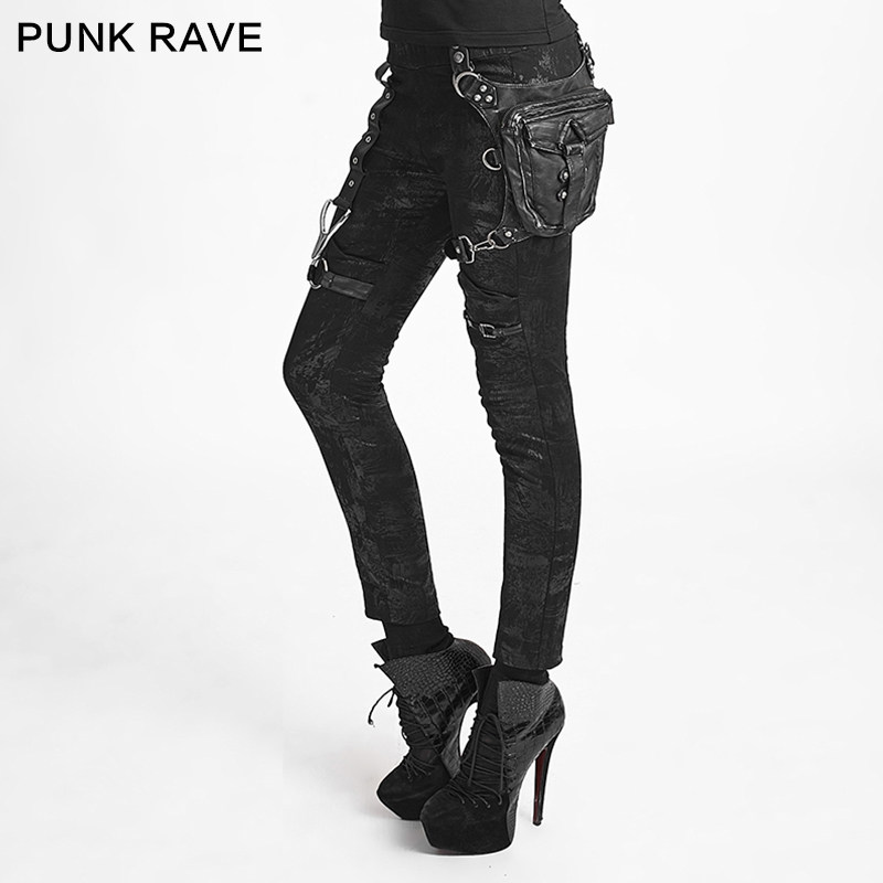 单肩斜挎包暗黑赛博风PUNKRAVE