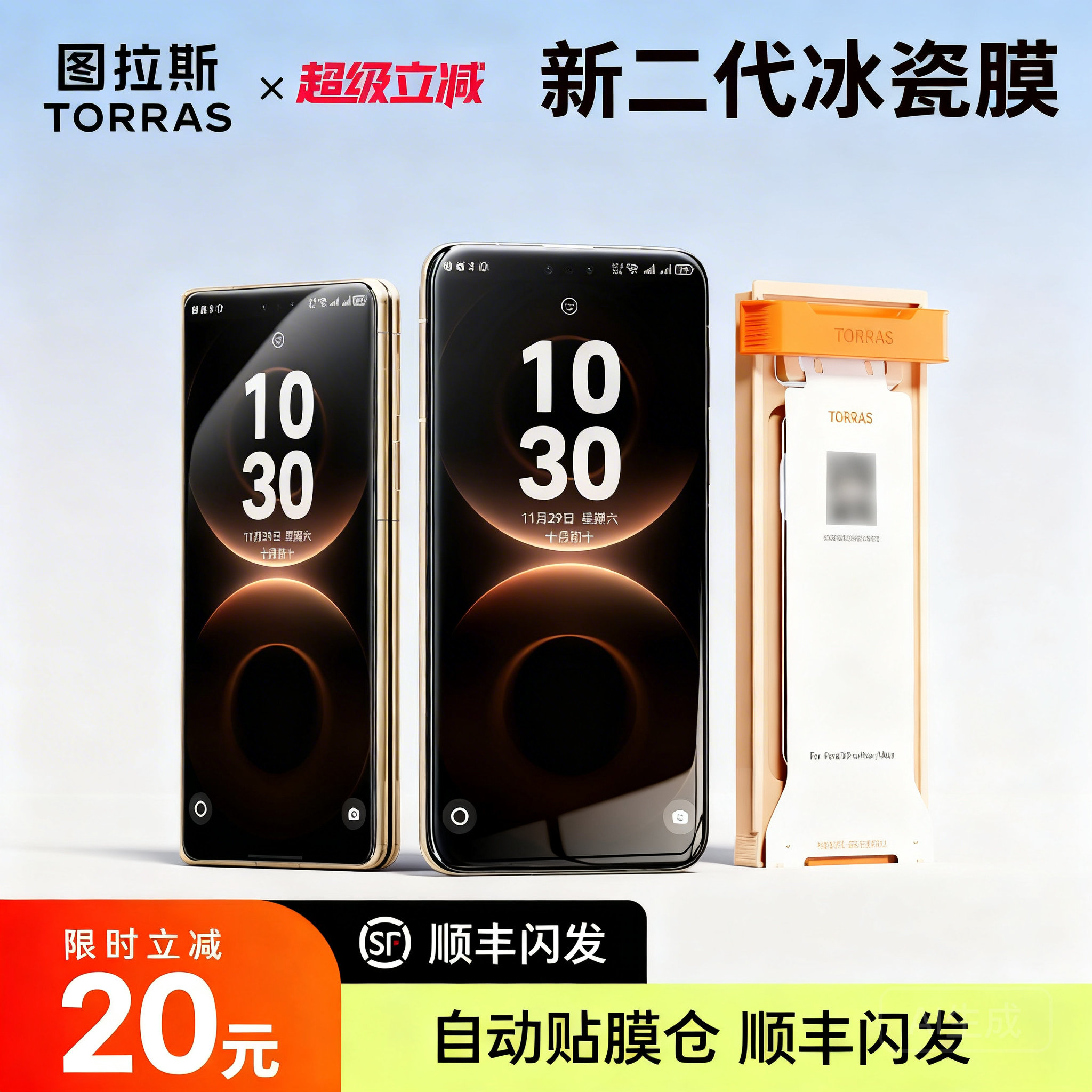 图拉斯冰瓷膜适用华为Mate70Pro手机膜80Promax贴膜Pura80软60rs新款X6屏幕pm保护magic7水凝X7Air非凡大师X5