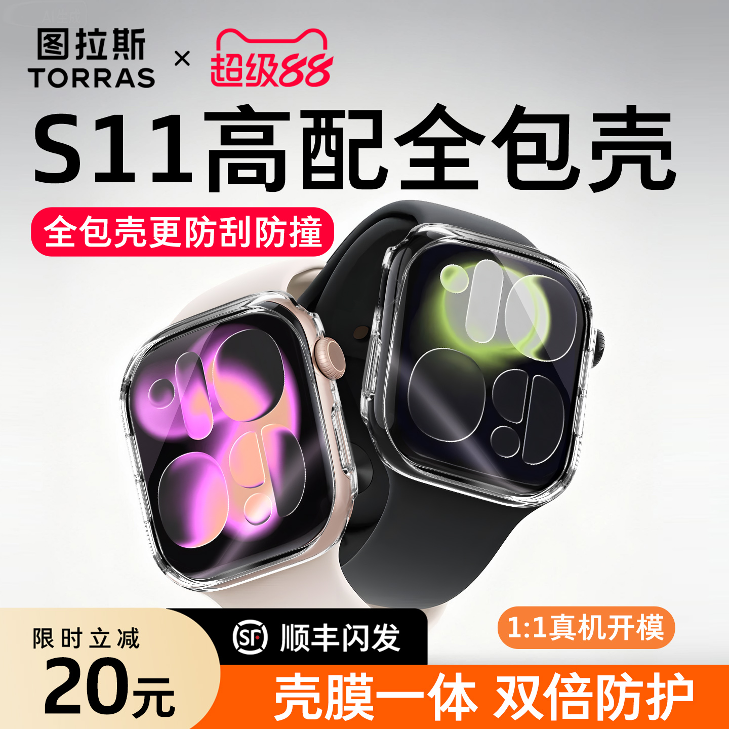 图拉斯新款S11全包保护壳Ultra3