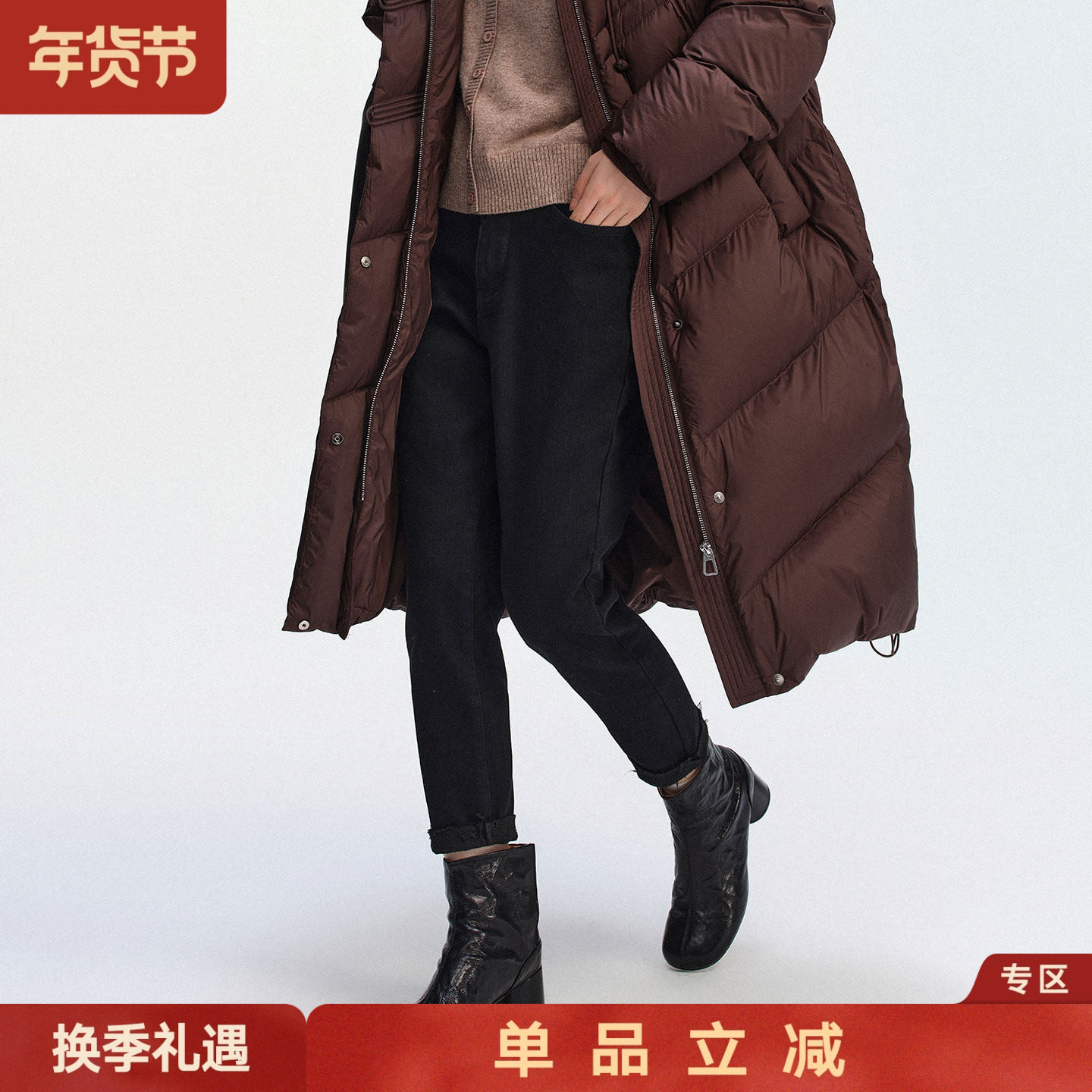 2025冬季新款小个子加绒九分铅笔裤女韩版高腰百搭瘦腿毛边牛仔裤,女装/女士精品,休闲裤,淘宝优惠券,粉丝福利购,淘宝优惠卷