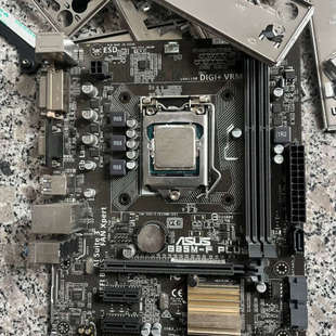 二手 Asus B85M-F Plus 主板，LGA115