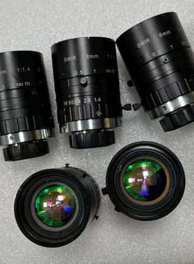 短波近红外工业，适用SWIR，8mm定焦，C口支持2