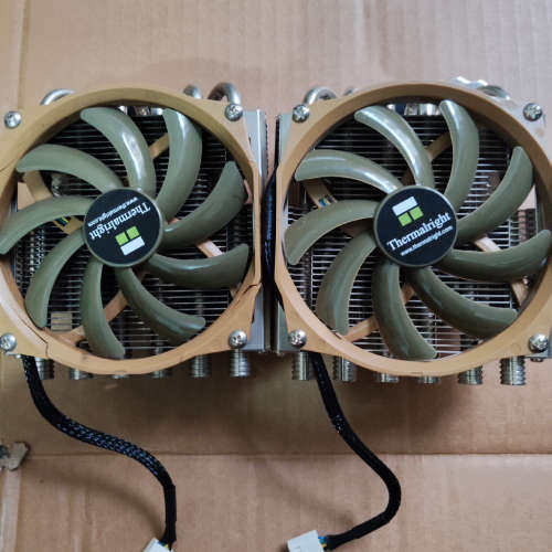 利民六热管itx超薄散热器 APX100 775主板拆下