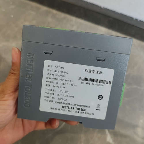 梅特勒托利多ACT100称重变送器，型号ACT100，拆机现