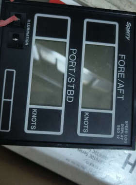 sperry  speed log display SSD1