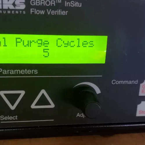 MKS GBROR INSITU FLOW VERIFIER