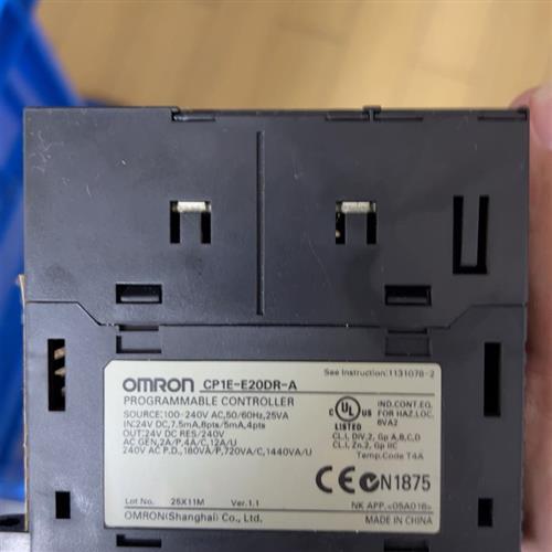 库存全新欧姆龙cp1e-e20dr-a,二手拆机,包好!需询价