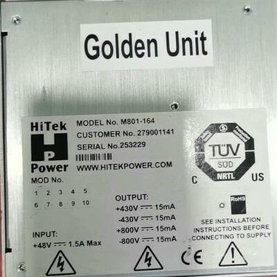 库存全新HITEK POWER电源,MODEL No.M801-16需询价