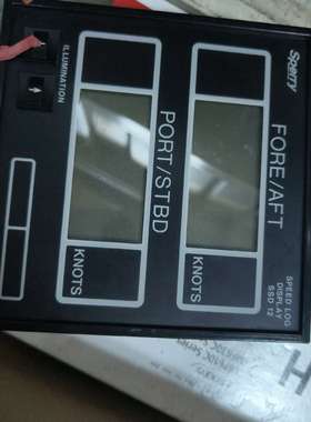 sperry  speed log display SSD1