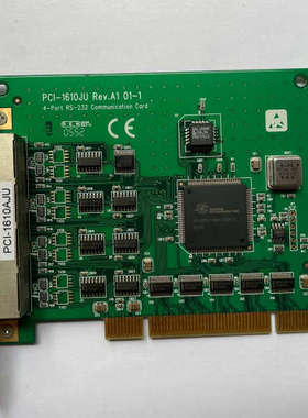 研华 PCI-1610JU REV.A1 01-1 4-po