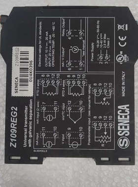 SENECA Z109REG2 通用变送器，成色好，几乎全新