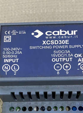 cabur xcsd30e 电源 库存。实物图拍摄