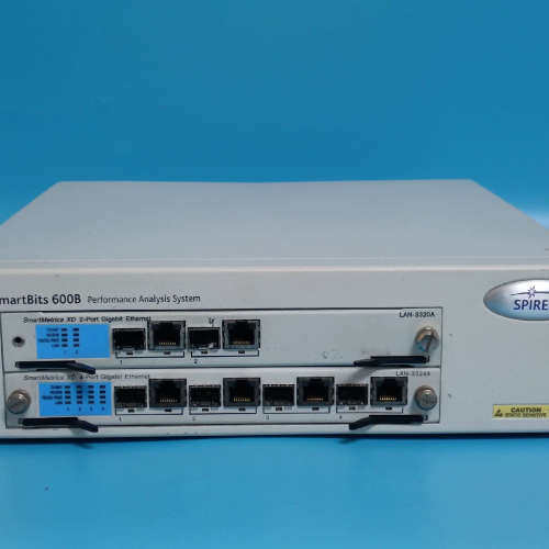 思博伦SmartBits 600B测试仪，型号LAN-3