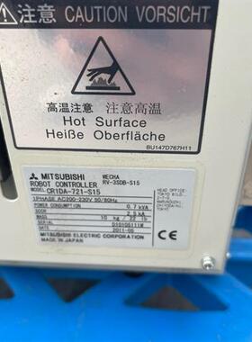库存全新三菱小六轴RV-3SDB-S15,CR1DA-721-需询价