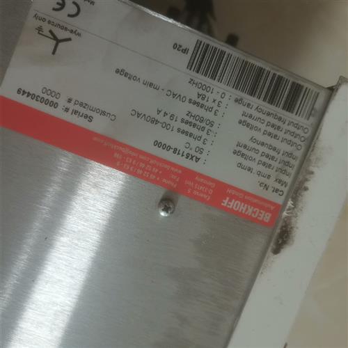 库存全新倍福驱动器AX5118-0000拆机质量好的需询价