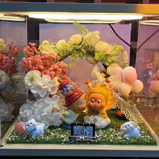 【成品】泡泡玛特坏脾气的你婚纱衣服平日奇境盲盒订婚结婚礼物