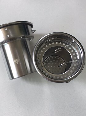 万象水杯配件 玻璃杯子原厂原装过滤网 下沉式不锈钢茶漏滤茶器