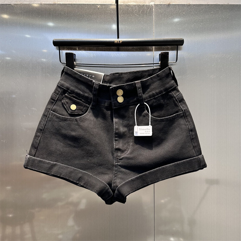 辣妹显瘦a字牛仔短裤,女装/女士精品,牛仔裤,淘宝优惠券,粉丝福利购,淘宝优惠卷