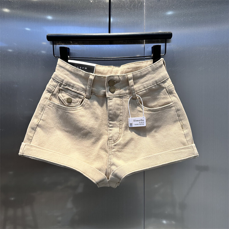 辣妹显瘦a字牛仔短裤,女装/女士精品,牛仔裤,淘宝优惠券,粉丝福利购,淘宝优惠卷